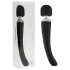 Love Magic Elegance Wand - vibrador massageador recarregável - silicone preto