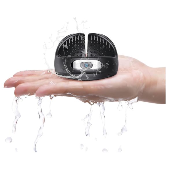 AlvUp - anel peniano vibratório - silicone preto