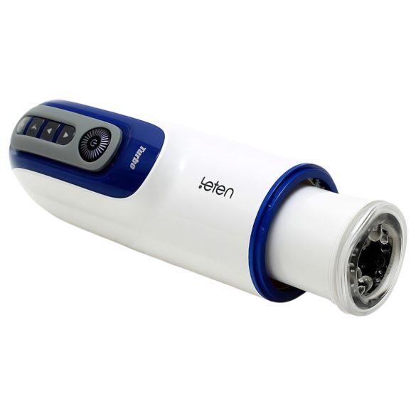 Leten SM390 - masturbador masculino com som e aquecimento - branco