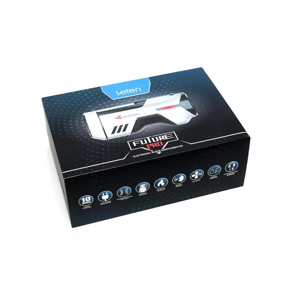 LETEN SM FUTURE PRO - masturbador masculino elétrico com aquecimento e movimento