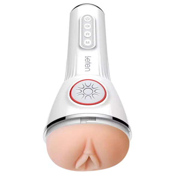 LETEN SM340 - masturbador masculino vibratório e sucção recarregável com gemidos