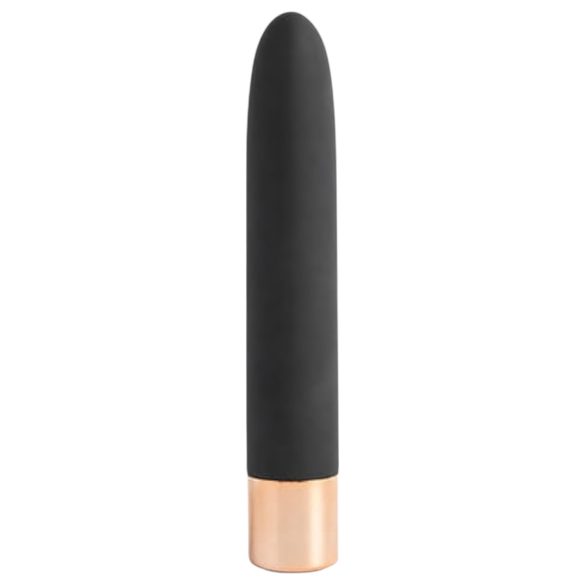 Charming Vibe Desire - vibrador recarregável tipo bastão - silicone preto
