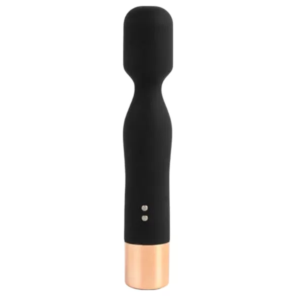 Lonely Charming - varinha vibradora recarregável - silicone preto