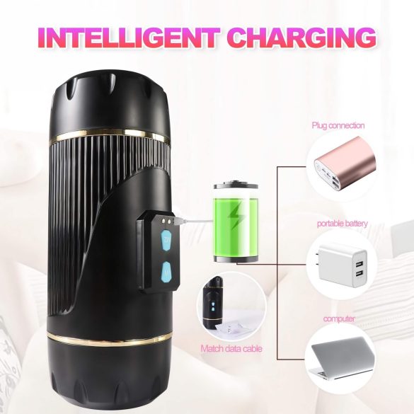 Lonely - masturbador boca e vagina - cor natural e preta