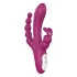 Sex HD Joker - vibrador tripo clitoriano recarregável à prova d'água roxo