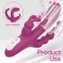 Sex HD Joker - vibrador tripo clitoriano recarregável à prova d'água roxo