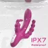 Sex HD Joker - vibrador tripo clitoriano recarregável à prova d'água roxo