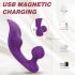 Sex HD Chomper - vibrador clitóris e anal à prova d'água - roxo