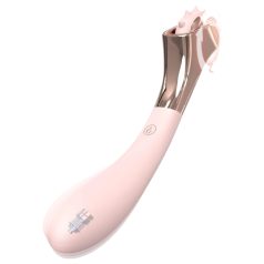   Sex HD - vibrador recarregável à prova d'água com roda de estimulação - rosa