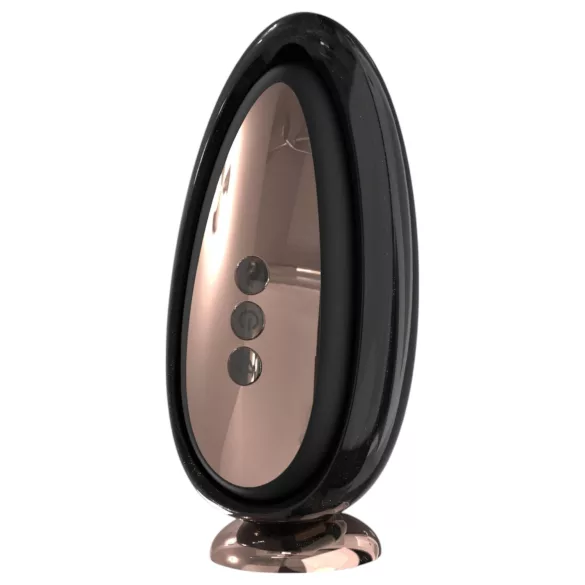 Sex HD Mirror - vibrador de língua com função de aquecimento - preto