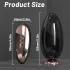 Sex HD Mirror - vibrador de língua com função de aquecimento - preto