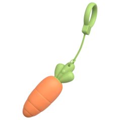   Sex HD Carrots - vibrador em formato de cenoura - silicone laranja