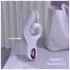 Sex HD - vibrador ponto G com estimulador de clitóris (roxo)