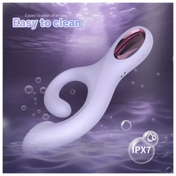 Sex HD - vibrador ponto G com estimulador de clitóris (roxo)