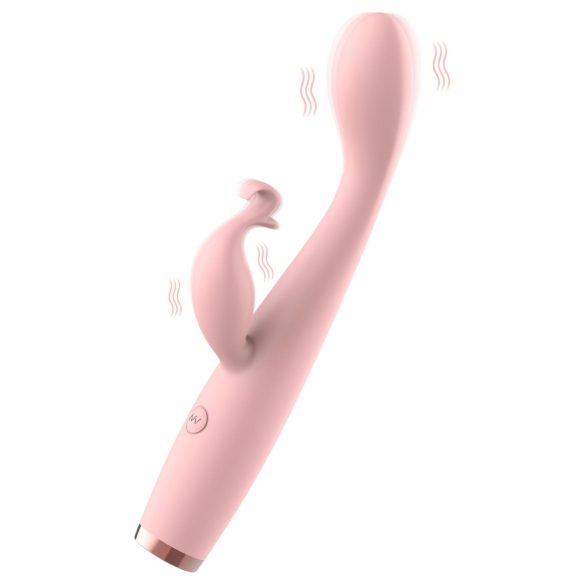 AlvUp - vibrador rabbit ponto G e clitóris - silicone rosa