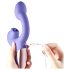 Magic Motion Magic Ponder - vibrador 2 em 1 com estimulador clitoriano - lilás