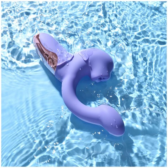 Magic Motion Magic Ponder - vibrador 2 em 1 com estimulador clitoriano - lilás