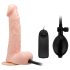 Baile - vibrador inflável realístico - cor natural