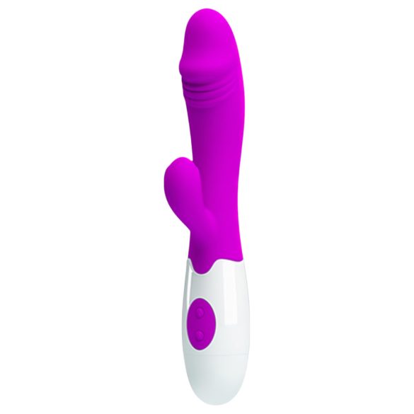 Pretty Love Snappy - vibrador ponto G com estimulador de clitóris à prova d'água