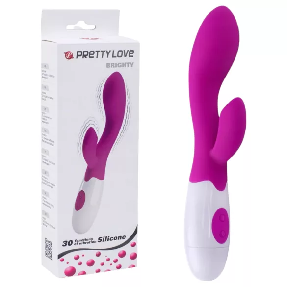 Pretty Love Brighty - vibrador com estimulador de clitóris e ponto G