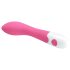 Pretty Love Bishop - vibrador ponto G à prova d’água - silicone rosa/branco