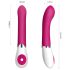 Pretty Love Daniel - vibrador ponto G à prova d'água - silicone rosa branco