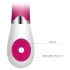 Pretty Love Daniel - vibrador ponto G à prova d'água - silicone rosa branco
