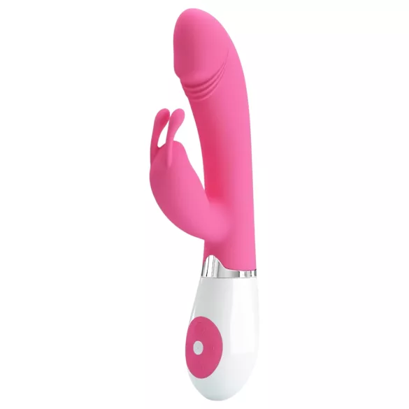 Pretty Love Gene - vibrador ponto G à prova d’água - silicone rosa