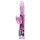 Baile - vibrador clitoriano borboleta com braço - silicone rosa