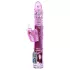 Baile - vibrador clitoriano borboleta com braço - silicone rosa