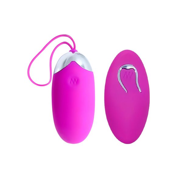 Pretty Love Berger - ovo vibratório recarregável com controle - silicone rosa