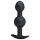 Pretty Love - plug anal com bolas internas - silicone preto