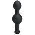 Pretty Love - plug anal com bolas internas - silicone preto