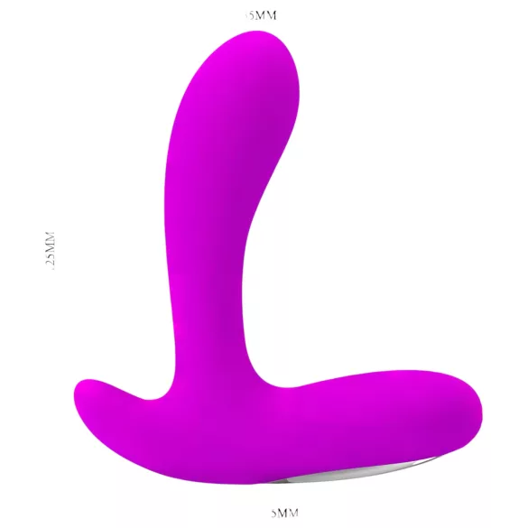 Pretty Love Backie - vibrador próstata - silicone rosa