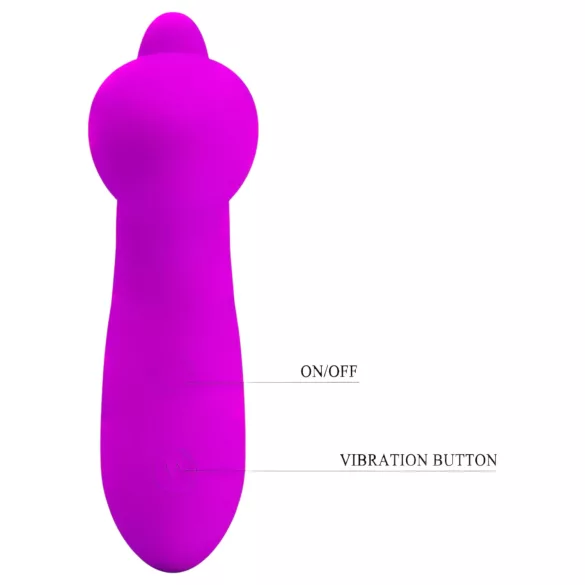 Pretty Love Backie - vibrador próstata - silicone rosa