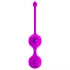 Pretty Love - bolas kegel duplas - silicone roxo