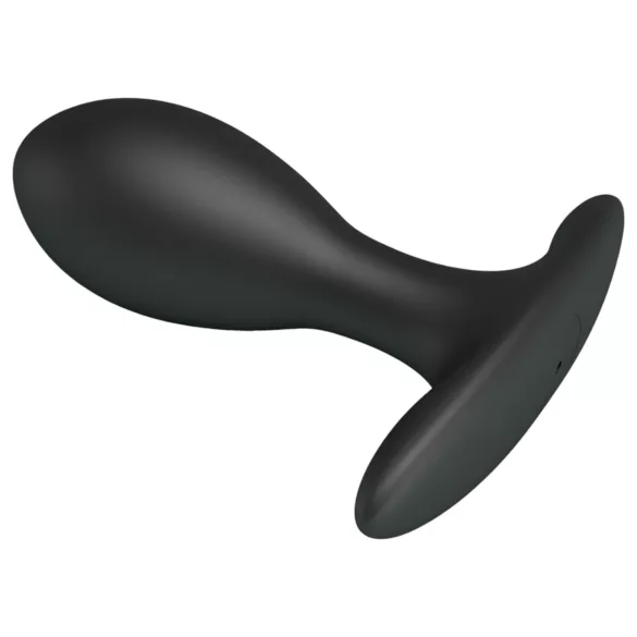 Pretty Love - plug anal inflável com esfera interna - silicone preto