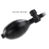 Pretty Love - plug anal inflável com esfera interna - silicone preto