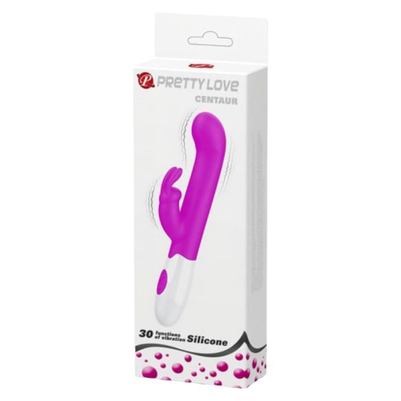 Pretty Love Centaur - vibrador ponto G com estimulador clitóris - silicone roxo