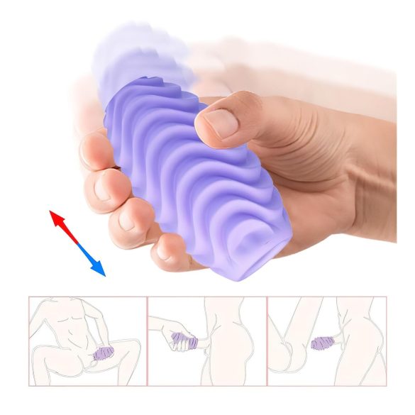 Pretty Love Romantic - masturbador ovo - 1 unidade - roxo