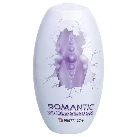 Pretty Love Romantic - masturbador ovo - 1 unidade - roxo