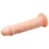 Baile Barbara Calvin - dildo realístico - 20cm - cor natural