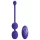 Pretty Love Willie Youth - bola vaginal com controle remoto - silicone roxo