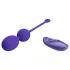Pretty Love Willie Youth - bola vaginal com controle remoto - silicone roxo