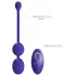 Pretty Love Willie Youth - bola vaginal com controle remoto - silicone roxo