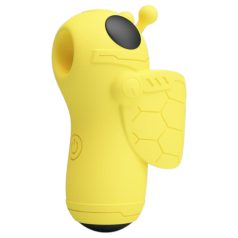   Pretty Love Magic Bee - vibrador de dedo para clitóris (amarelo)
