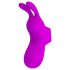 Pretty Love Bunny - vibrador de dedo com orelhas de coelho - silicone lilás