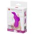 Pretty Love Bunny - vibrador de dedo com orelhas de coelho - silicone lilás