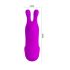 Pretty Love Bunny - vibrador de dedo com orelhas de coelho - silicone lilás