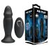 MR. PLAY - vibrador anal recarregável com controle remoto - silicone preto